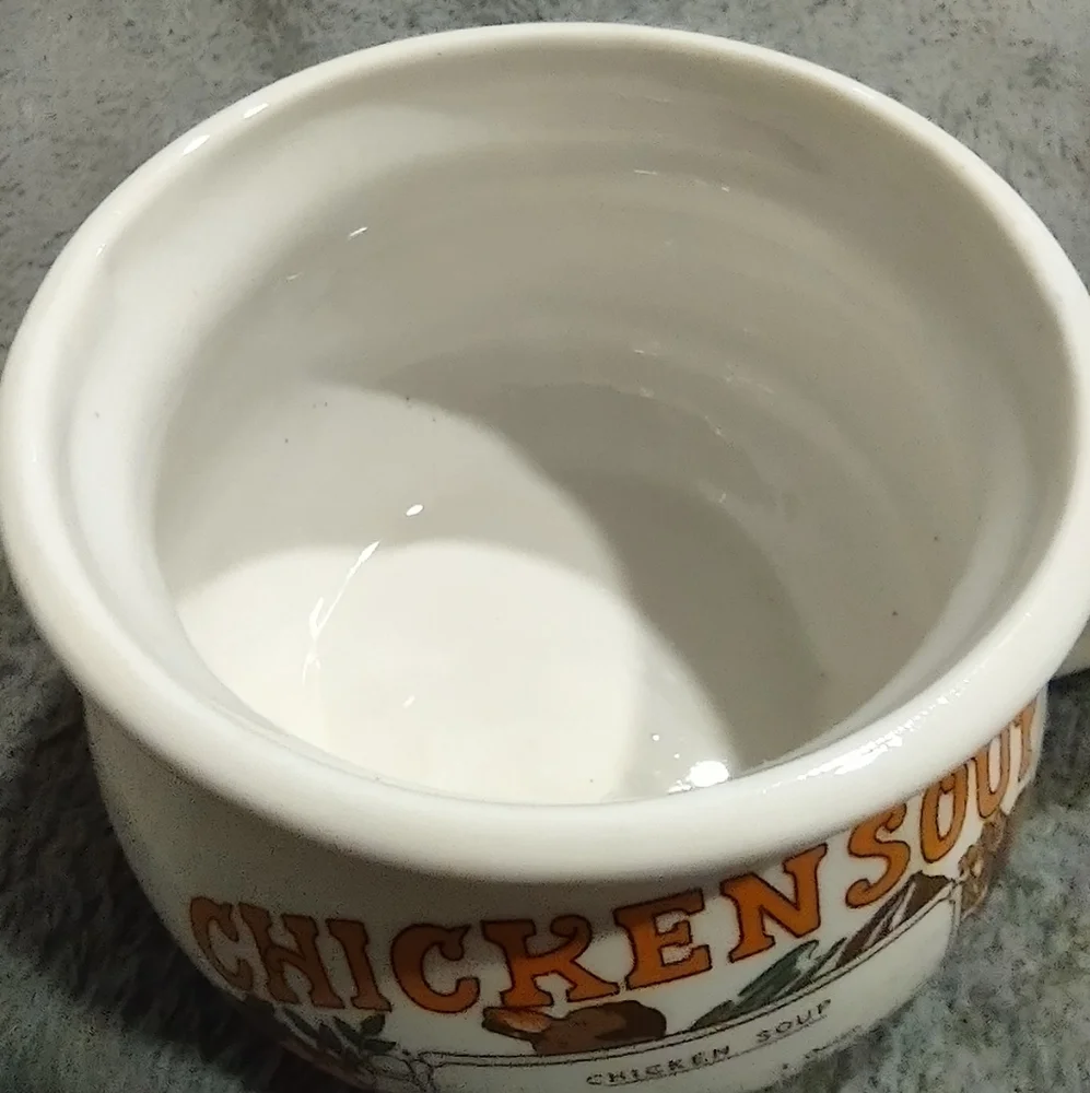 Vintage 1970s Chicken Soup Mug